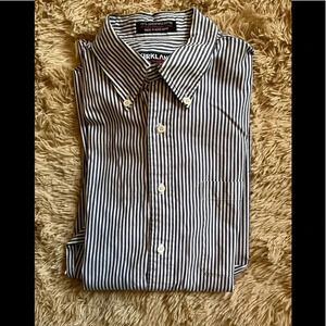 Kirkland striped dress shirt